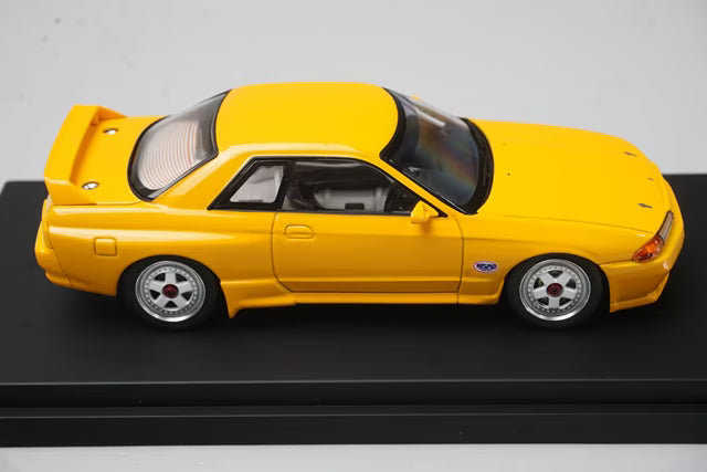1:43 HPI 8122 Nissan Skyline GT-R Group A Racing Yellow KIDBOX