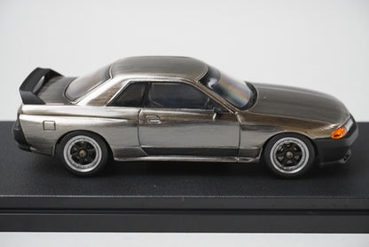 1:43 HPI 8219 Nissan Skyline GT-R R32 Black Metal Polish Model