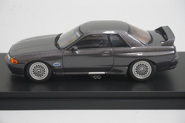 1:43 HPI 8119 Nissan Skyline GT-R Group A Racing Gun Gray model car