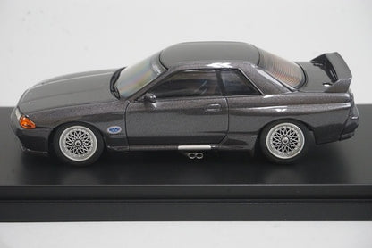 1:43 HPI 8119 Nissan Skyline GT-R Group A Racing Gun Gray model car