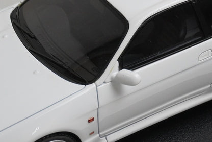 1:43 HPI 8384 MIRAGE Nissan Skyline GT-R V-spec N1 (R33) White model car