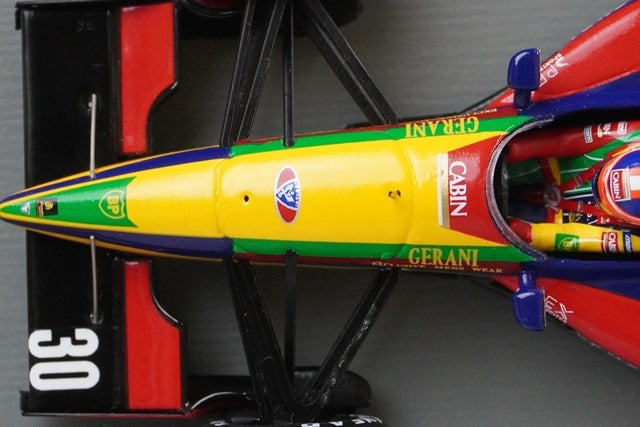 1:43 SPARK S6967 Venturi Larousse Lamborghini LC92 South African GP 1992 #30 model car