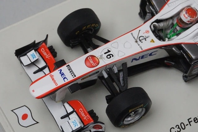 1:43 SPARK SJ003 Sauber C30 Ferrari Australian GP 2011 #16 Kamui Kobayashi