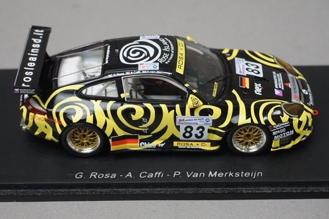 1:43 SPARK BAM002 BAM Porsche 911 GT3 RS Seikel Motorsport Le Mans 2004 #83