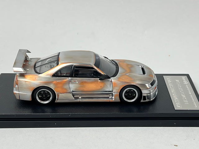 1:43 HPI 8161 Nissan Nismo GT-R Le Mans Metal Polished Model