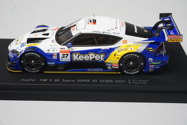 1:43 EBBRO 45760 Toyota KeePer TOM'S GR Supra GT GT500 2020 #37