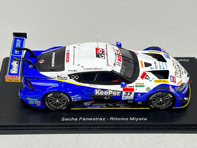 1:43 SPARK SGT031 Toyota KeePer TOM'S GR Supra TGR GT500 Super GT 2022 Sacha Fenestraz Rio Miyata #37