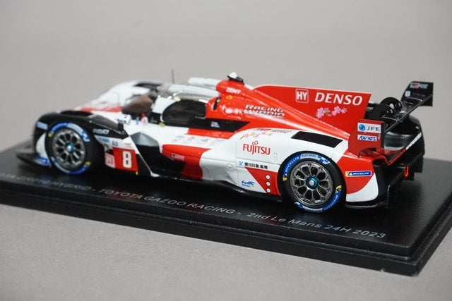 1:43 SPARK S8726 Toyota GR010 Hybrid Gazoo Racing LM 24H 2nd 2023 #8