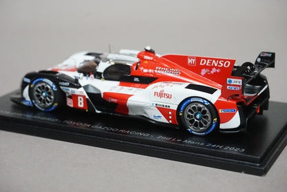 1:43 SPARK S8726 Toyota GR010 Hybrid Gazoo Racing LM 24H 2nd 2023 #8
