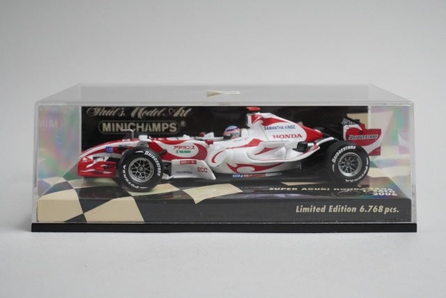 1:43 MINICHAMPS 400060222 Super Aguri Honda SA06 2006 #22 Takuma Sato