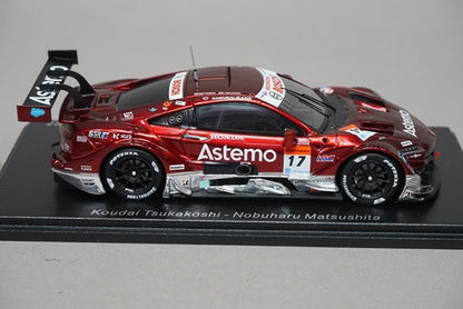1:43 SPARK SGT026 Honda Astemo NSX-GT GT500 Super GT 2022 #17 model car