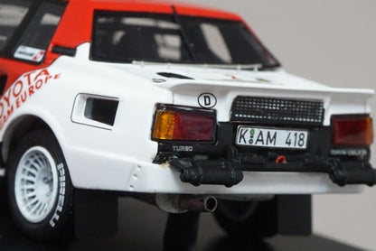 1:43 HPI 8936 Toyota Celica Twin Cam Turbo Safari 1986 #2 model car