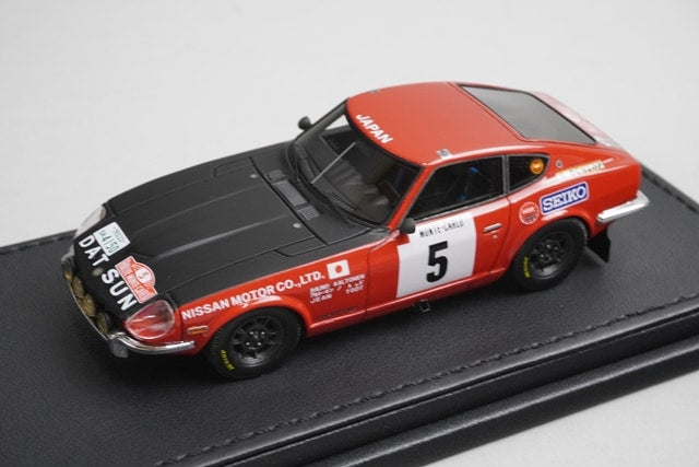 1:43 ignition model IG0215 Nissan Datsun 240Z Monte Carlo 1972 #5 model car