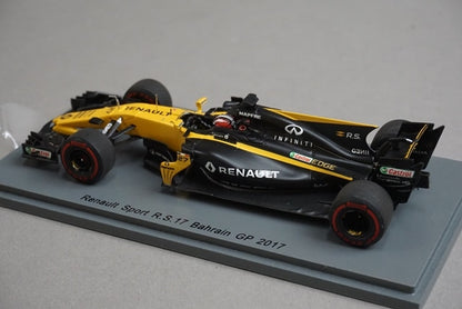 1:43 SPARK S5035 Renault Sport R.S.17 Bahrain GP 2017 #27 Nico Hulkenberg model car