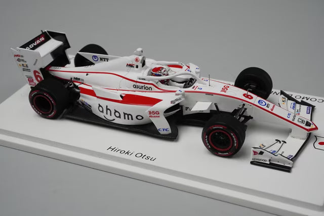 1:43 Spark SJ115 Honda Docomo Dandelion M6Y SF19 M-TEC HR-417E Super Formula 2022 #6 Hiroki Otsu