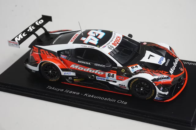 1:43 Spark SGT064 Honda Modulo NSX-GT Nakajima Racing GT500 Super GT 2023 #64 Takuya Izawa / Kakunoshin Ota