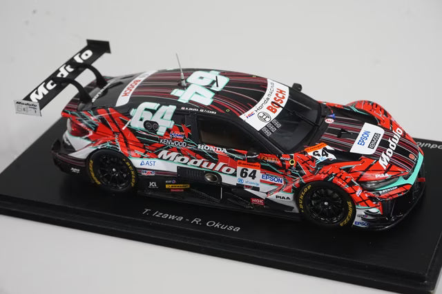 1:43 Spark SGT163 Honda Modulo Civic Type R-GT GT500 Super GT 2024 #64 model car