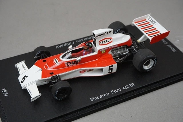 1:43 SPARK Mc-ES-1622-02 McLaren Ford M23B World Champion 1974 #5 E.Fittipaldi model car