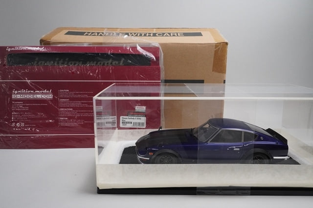 1:18 ignition model IG0359 Nissan Fairlady Z S30 Blue model car