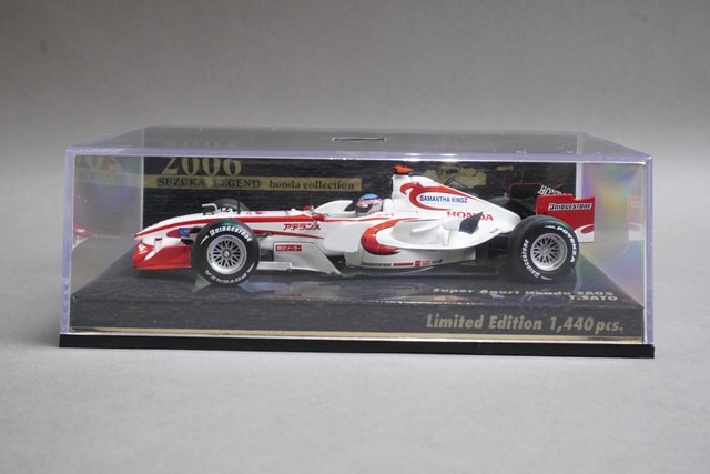 1:43 MINICHAMPS 409060022 Suzuka Legend Super Aguri Honda SA05 2006 #22 model car