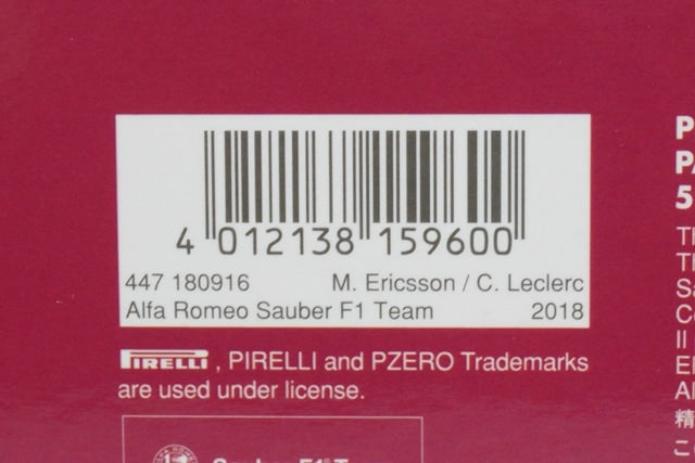 1:43 MINICHAMPS 447180916 AlfaRomeo Sauber F1 C37 Ferrari 2018 #9 #16 2cars set model cars