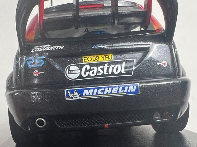 1:43 MINICHAMPS 400038374 Ford Focus RS WRC Acropolis Rally 2003 #4 M. Martin M. Park model car