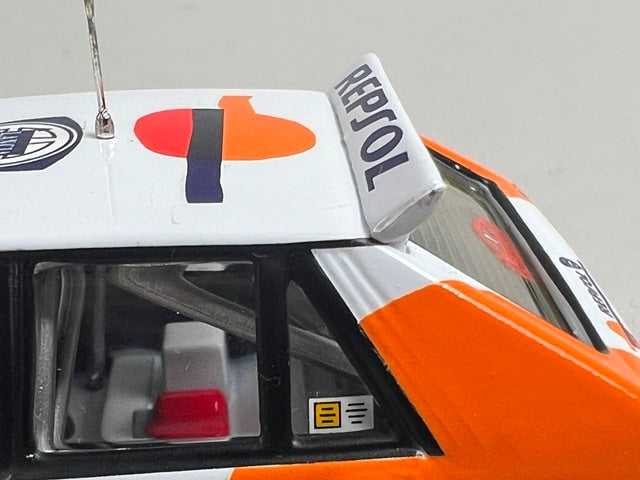 1:43 ixo RAC070 Lancia Delta Integrale 16V Monte Carlo Rally 1993 #1 C. Sainz L. Moya model car