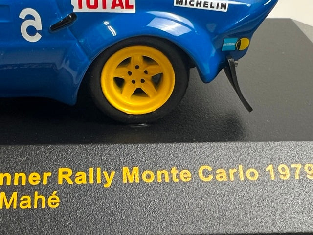1:43 ixo RAC081 Lancia Stratos Chardonnet Monte Carlo Rally 1979 #4 B. Darniche A. Mahe model car