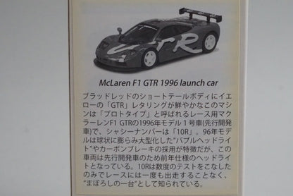 1:64 KYOSHO McLaren F1 GTR Racing Collection 1996 Launch Car model car