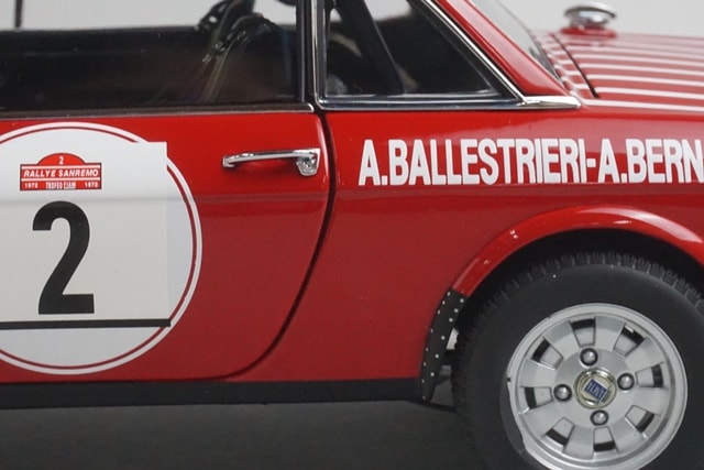 1:18 AUTOart 87219 Lancia Fulvia 1.6HF Sanremo Rally 1972 #2 model car