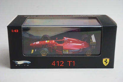1:43 Mattel N5583 Elite Custom Ferrari 412 T1 #28 model car