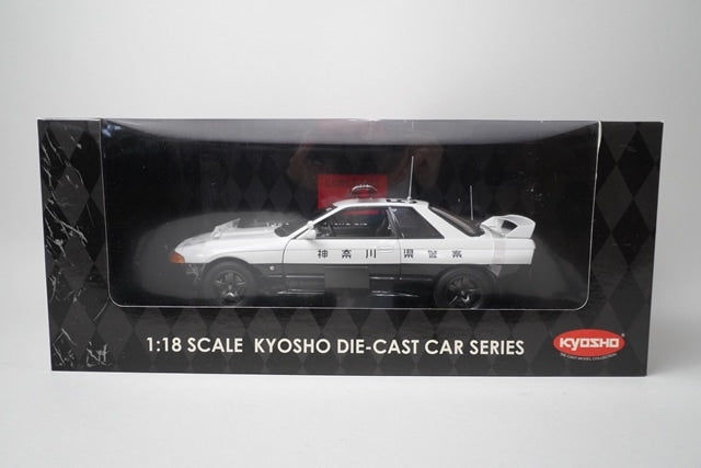 1:18 KYOSHO 08366A Nissan Skyline GT-R Police #502 model car