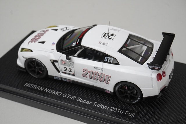 1:43 EBBRO 44417 Nissan NISMO GT-R Super Taikyu 2010 Fuji #23 model car
