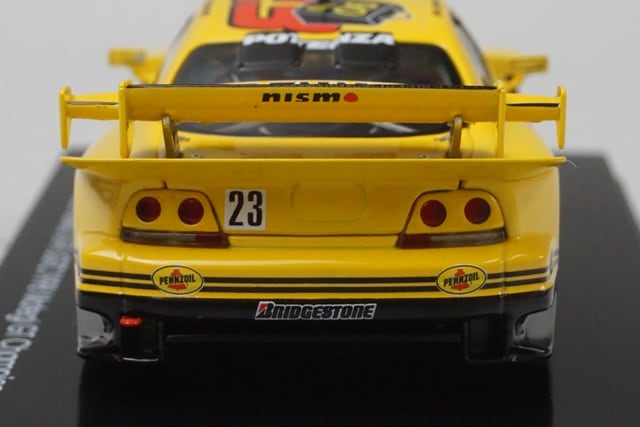 1:43 EBBRO 44251 Nissan Pennzoil Nismo GT-R Motegi GP 1998 #23 Yellow model car