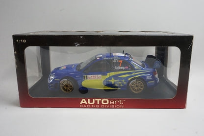 1:18 AUTOart 80790 Subaru Impreza WRC Monte Carlo Rally 2007 #7 P. Solberg