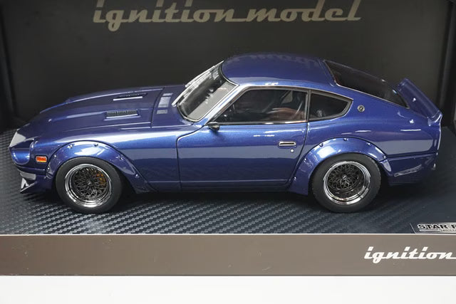 1:18 ignition model IG3116 Nissan Fairlady Z S30 Star Road Blue