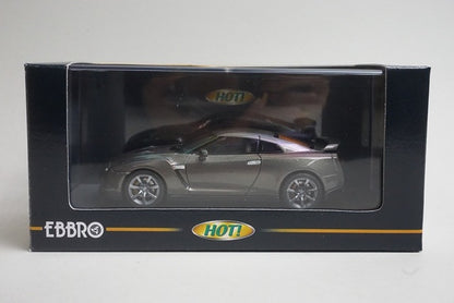 1:43 EBBRO 44039 Nissan GT-R 2007 Titanium Gray