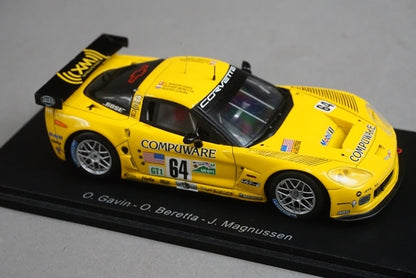 1:43 Spark S0174 Corvette C6R 4th LMGT1 Class Le Mans 2006 #64 model car