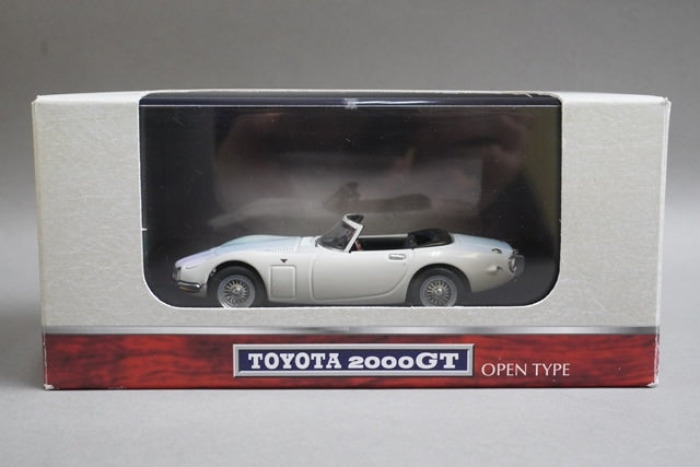 1:43 EBBRO 21101 Tomytec Custom Toyota 2000GT Open Type model car