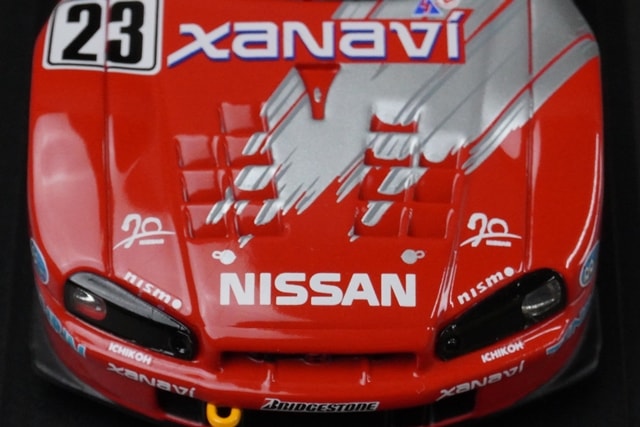 1:43 EBBRO Dealer Custom Nissan Xanavi Nismo GT-R JGTC 2003 #23 model car
