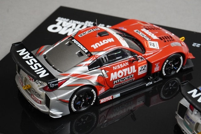 1:43 EBBRO 999NF-REM05-01 Dealer Nissan 05 Nismo Z Late Model Set of 2 #1 #22 model car