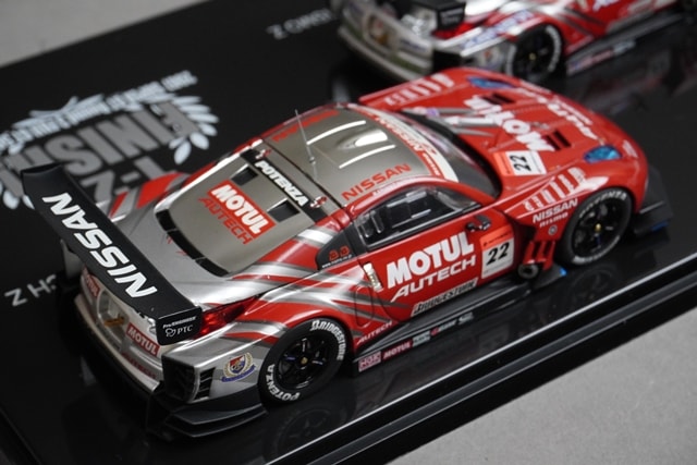 1:43 EBBRO KWAM122001 Dealer Nissan 07 Nismo GT500 Z Fuji 1-2 FINISH! Set of 2 #23 #22 model car