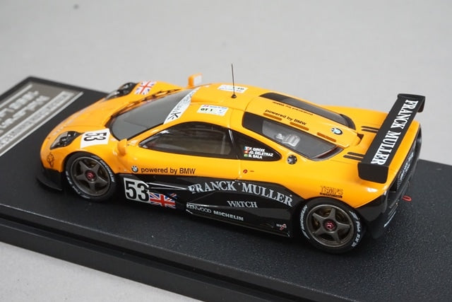 1:43 HPI 8268 Kidbox Mirage McLaren F1 GTR Le Mans 1996 #53 model car