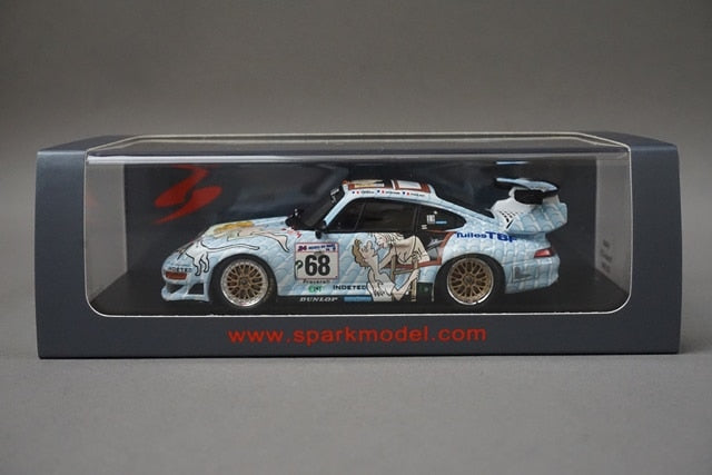1:43 SPARK S4448 Porsche GT2 Le Mans 1998 #68 model car