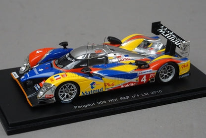 1:43 SPARK S1294 Peugeot 908 HDI FAP Le Mans 2010 #4 model car