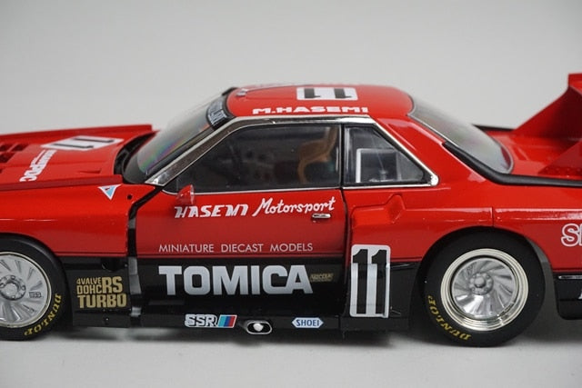 1:24 Tomytec 21295 Tomica Ebro Custom Nissan Skyline RS Super Silhouette #11 Hasemi Motorsports