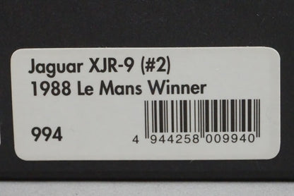 1:43 HPI 994 Jaguar XJR-9 Le Mans Winner 1988 #2 model car