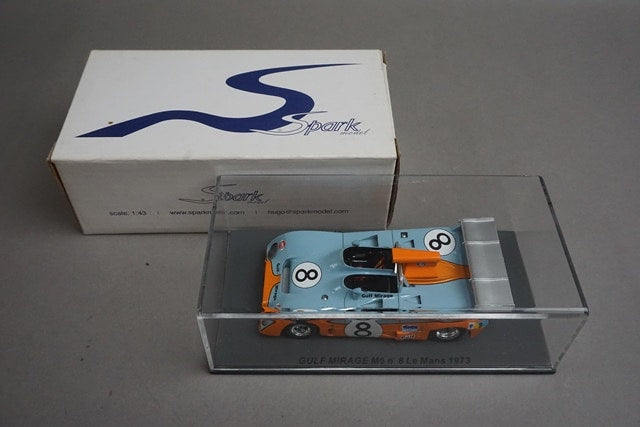 1:43 Spark STME09 Gulf Mirage M6 Le Mans 1973 #8 model car
