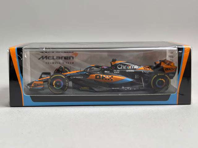 1:43 Spark S8574 McLaren MCL60 Australian GP 8th 2023 #81 model car