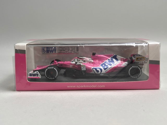 1:43 Spark S6478 BWT Racing Point RP20 70th Anniversary GP 2020 #27 N. Hulkenberg model car